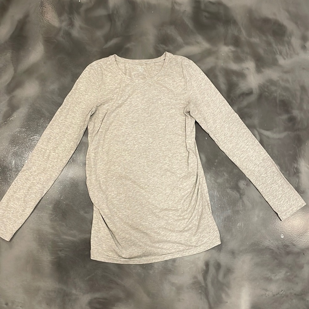 Gap long sleeve gray T-shirt size small